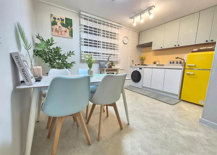 Appartement Mapo Station Zero Water Mapo Station 7 Mins Gongdeok Station 1stop Yeouinaru River 1stop Hongdae Sinchon Ideae 20 Mins Séoul