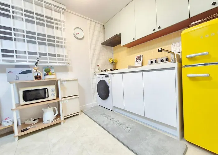 Appartement Mapo Station Zero Water Mapo Station 7 Mins Gongdeok Station 1stop Yeouinaru River 1stop Hongdae Sinchon Ideae 20 Mins Séoul