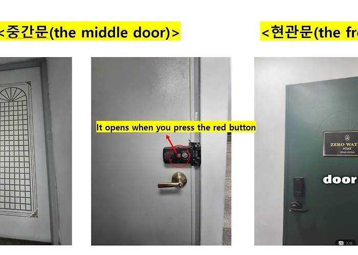 Appartement Mapo Station Zero Water Mapo Station 7 Mins Gongdeok Station 1stop Yeouinaru River 1stop Hongdae Sinchon Ideae 20 Mins *